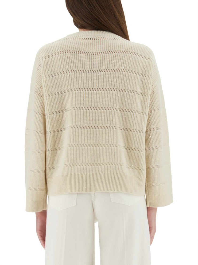 Brunello Cucinelli Cashmere And Wool Blend Sweater