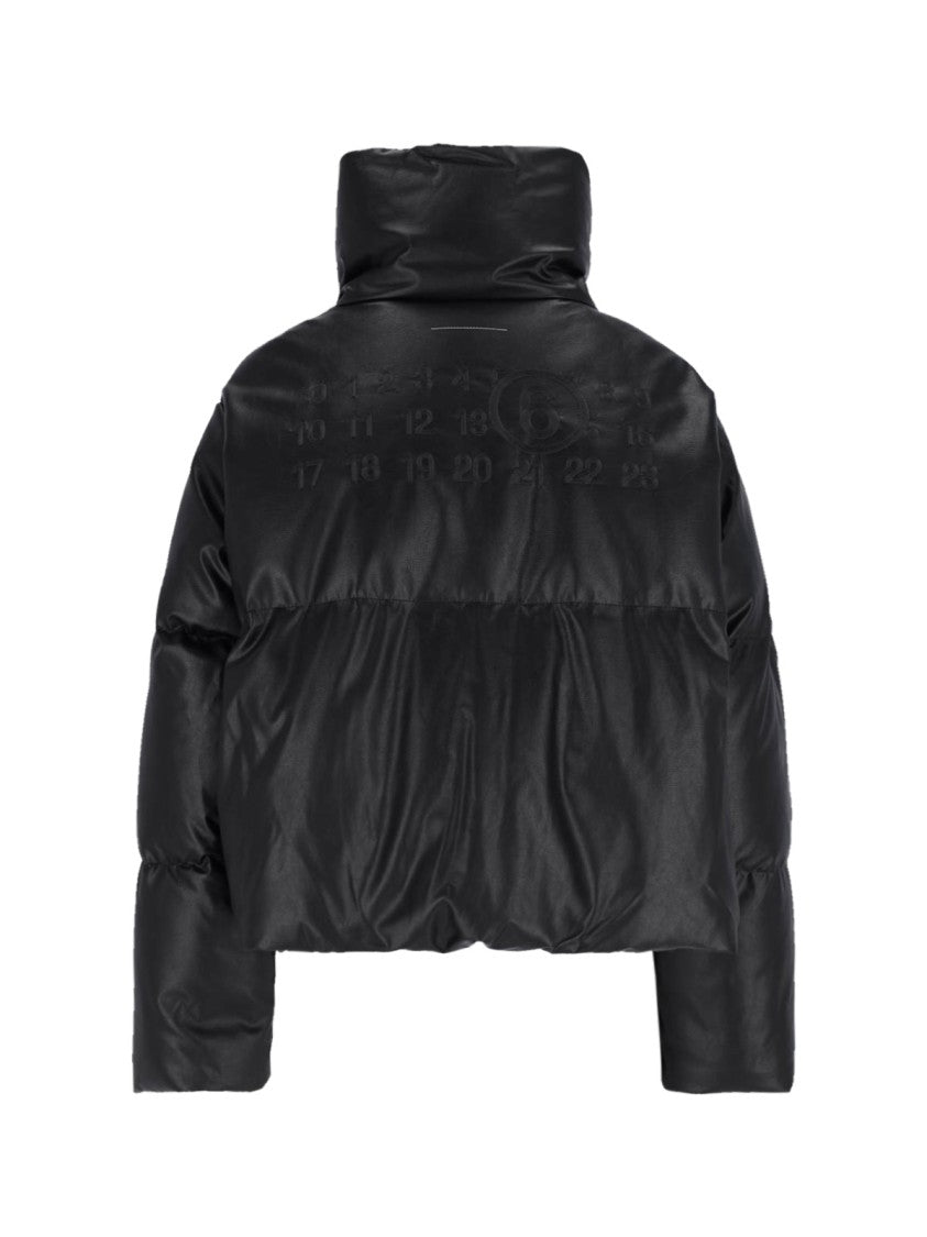 Mm6 By Maison Margiela 'Puffer' Zip Jacket – Black
