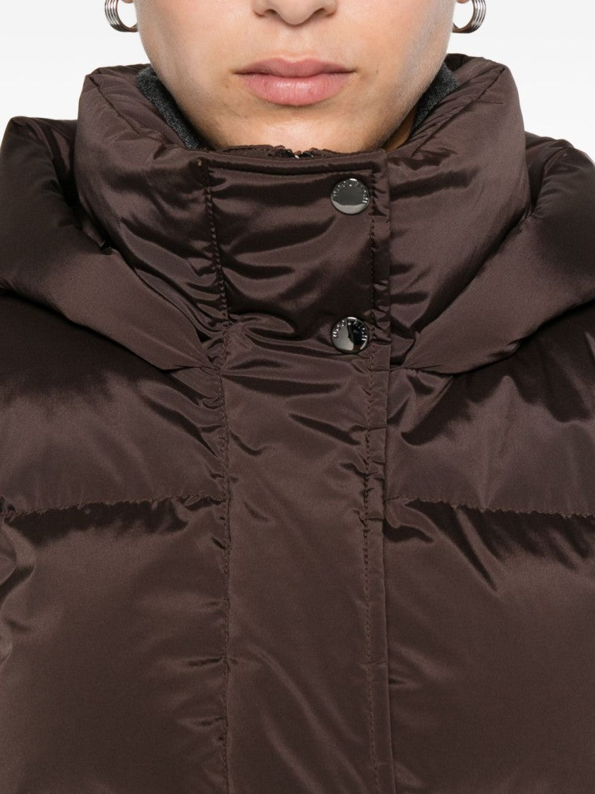 Woolrich Mid-Thigh Length Quilted Jacket