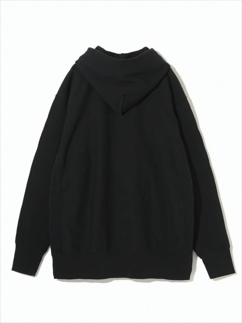 Undercover Black Zip-Up Hoodie With Double Zipper