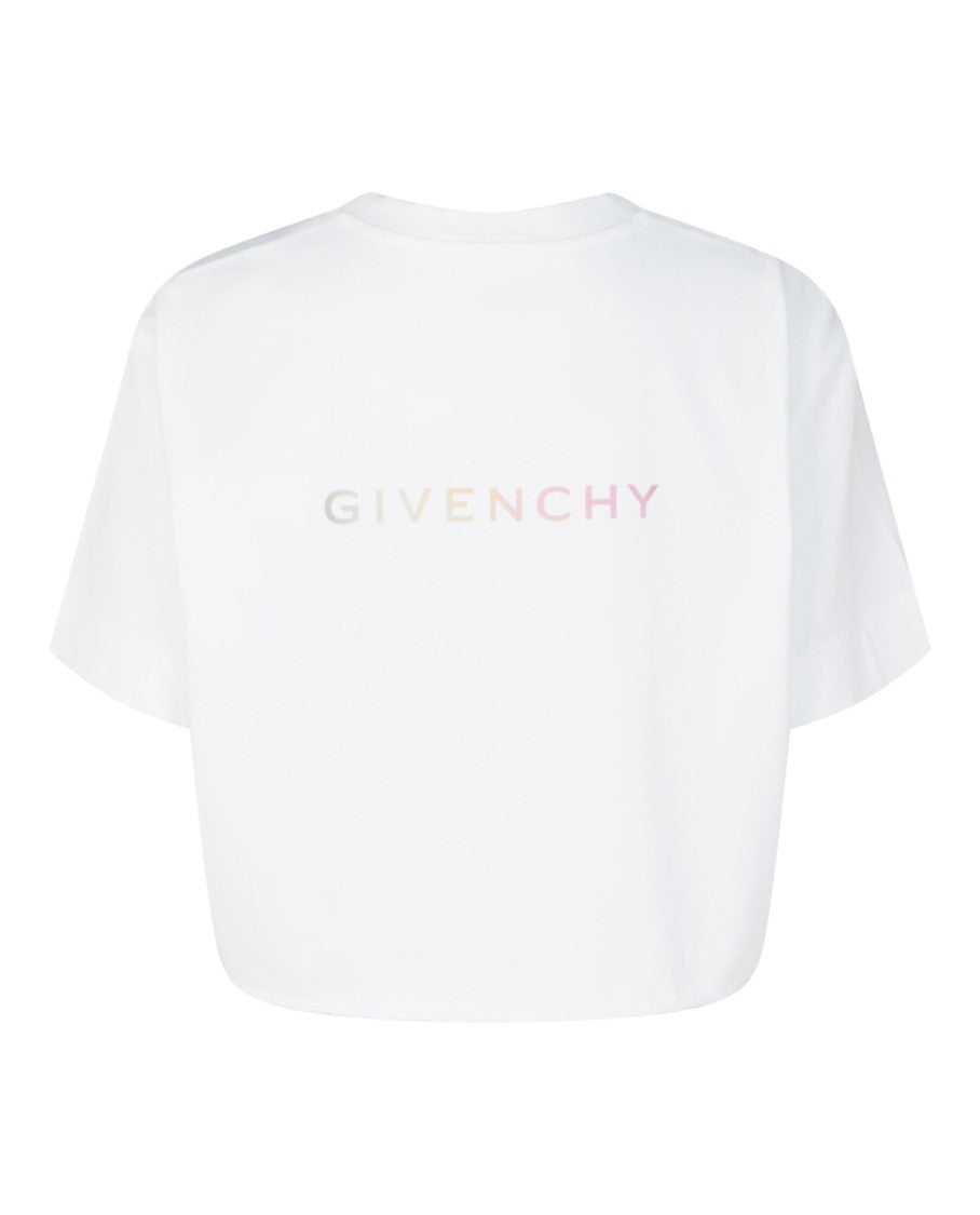 Givenchy 4G Peace Logo Crop Top
