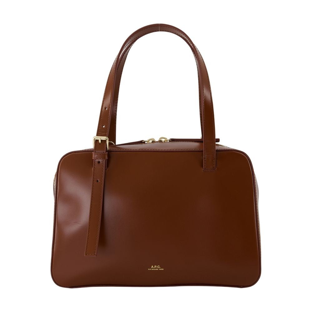 A.P.C. Virginie Crossbody - Leather - Brown