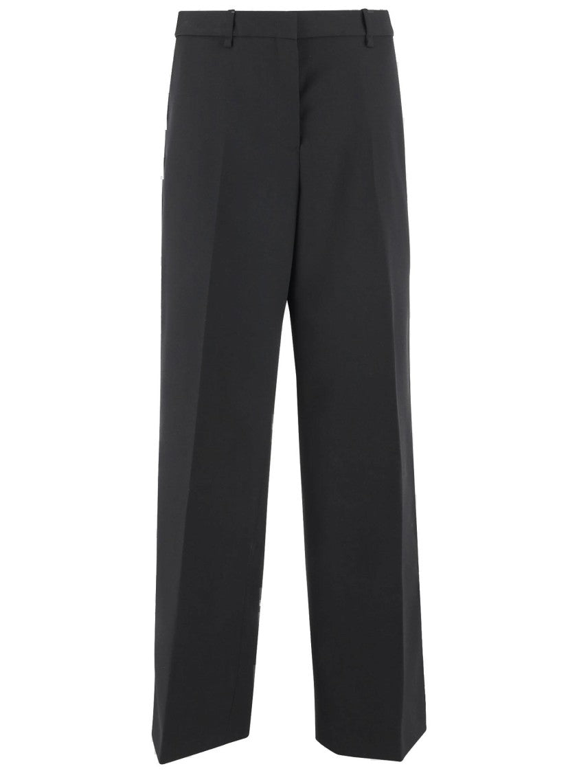 Jil Sander Tailored Wool Gabardine Pants