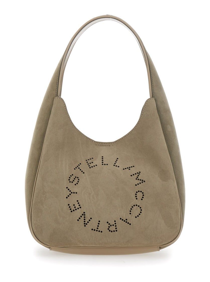 Stella Mccartney Logo Small Hobo Bag