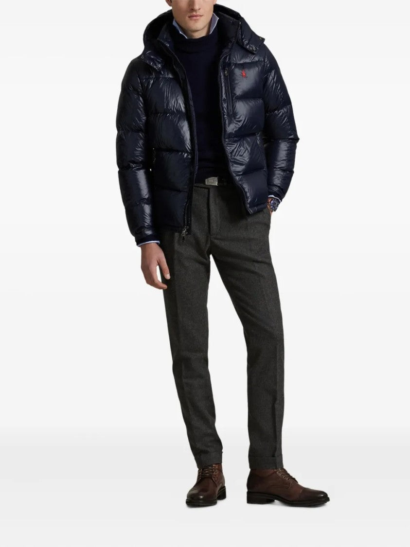 Polo Ralph Lauren Glossy Quilted Bomber Jacket
