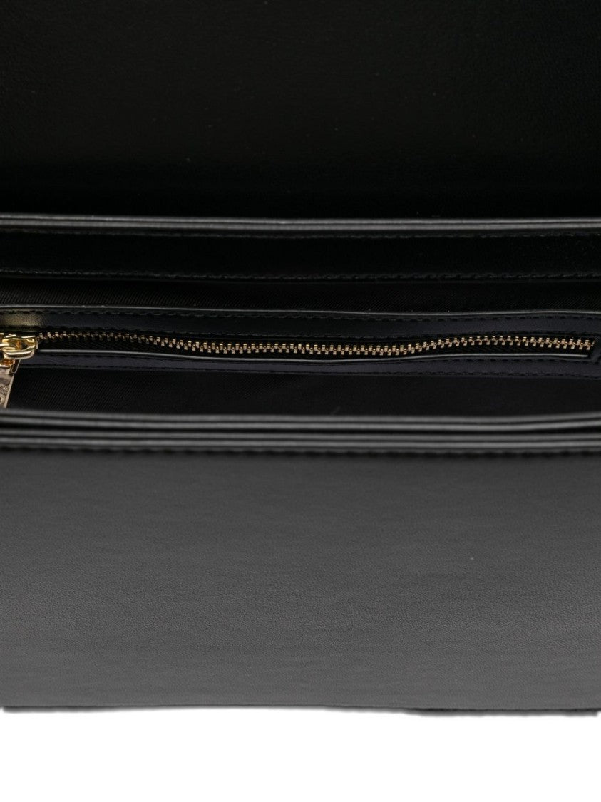 Love Moschino Rectangular Structured Shoulder Bag With Heart Emblem