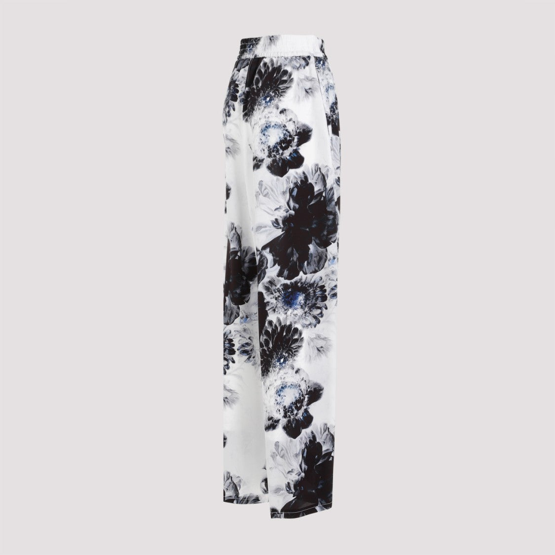 Alexander Mcqueen Ink Silk Pants