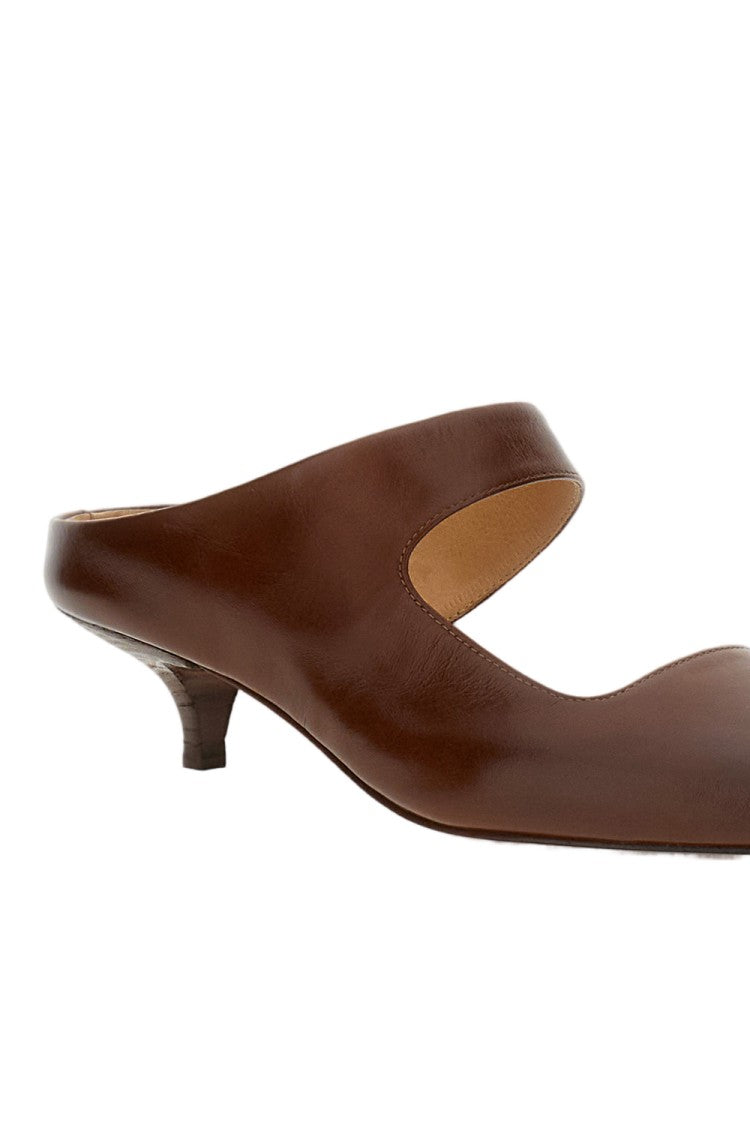 Marsèll Brown Spianata Leather Mule