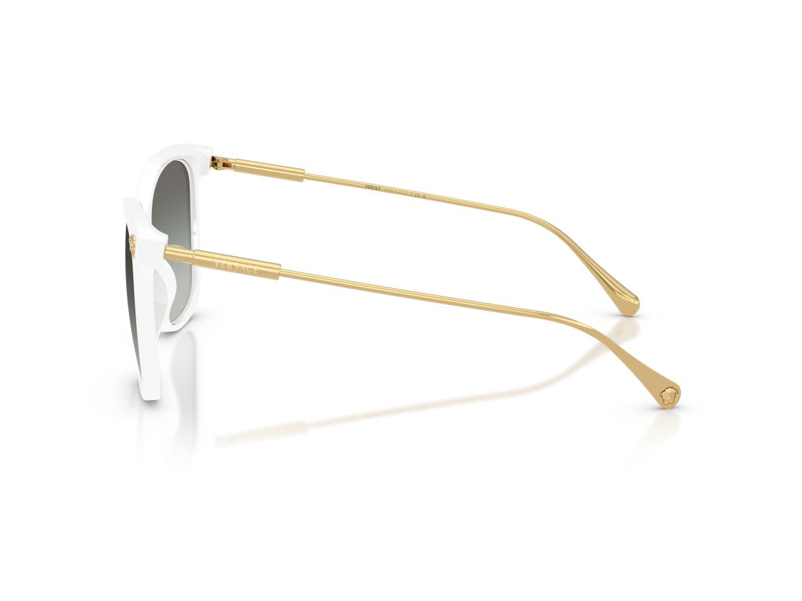 Versace White 0Ve4507u Gradient Square Sunglasses
