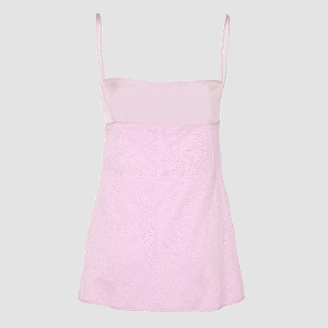Jil Sander Floral Lace Top With Spaghetti Straps