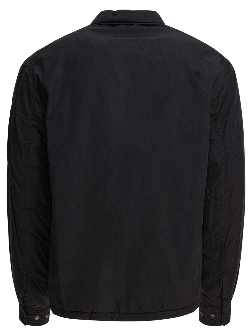 C.P. Company Padded Overshirt With Button-Up Front