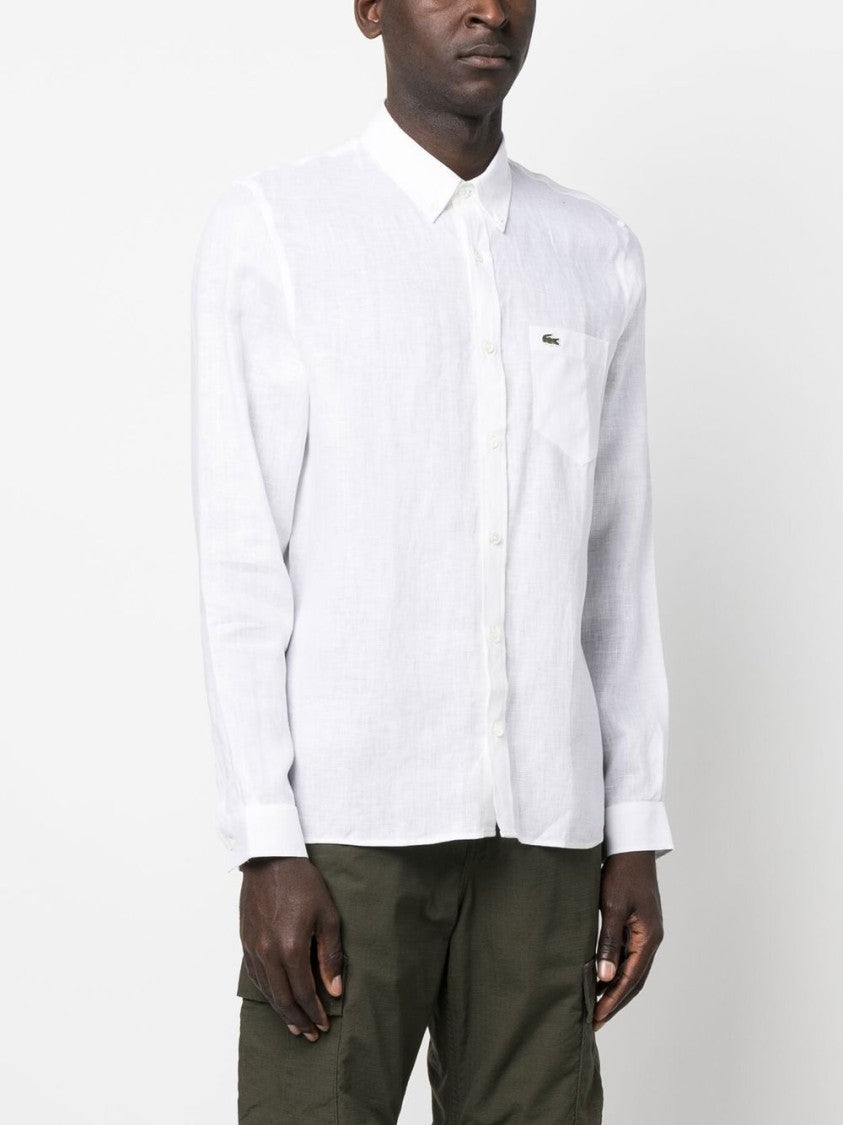 Lacoste Tailored White Shirt