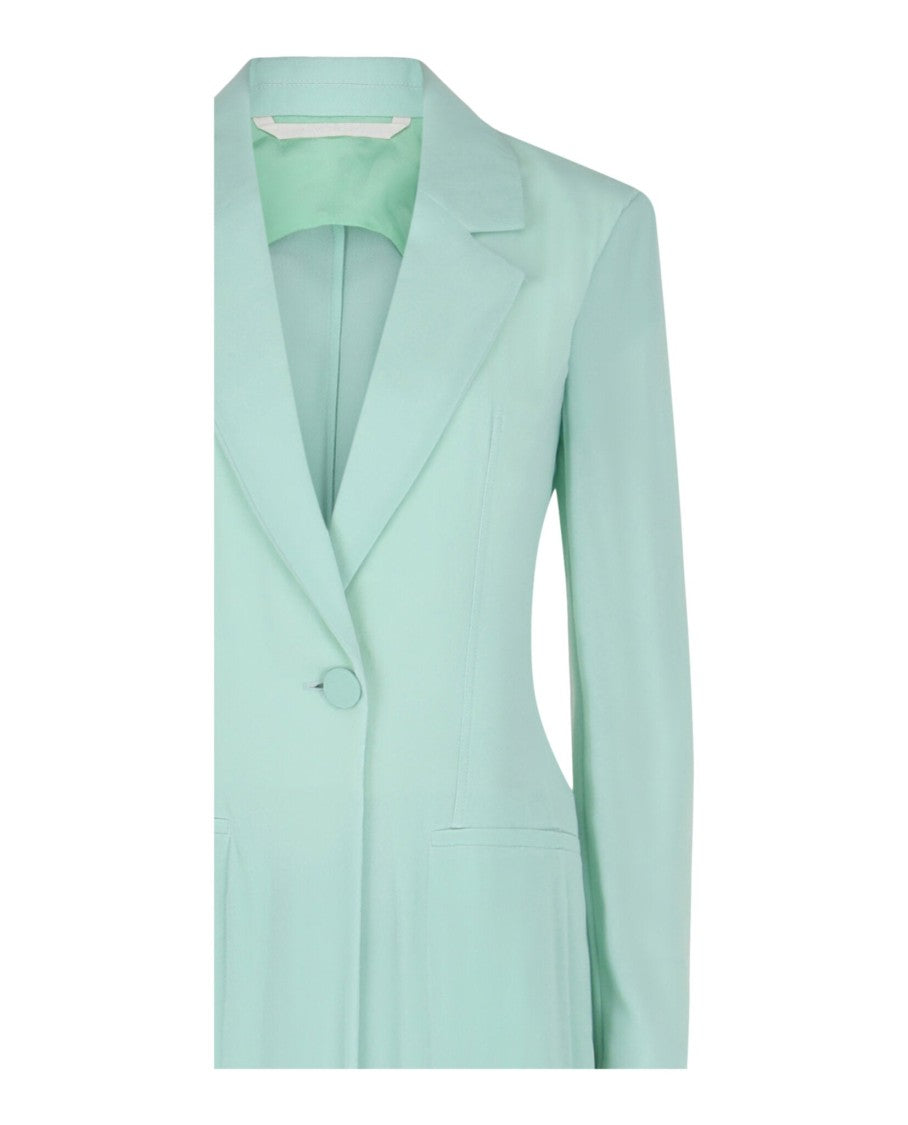 Givenchy Single-Breasted Sheer Longline Coat