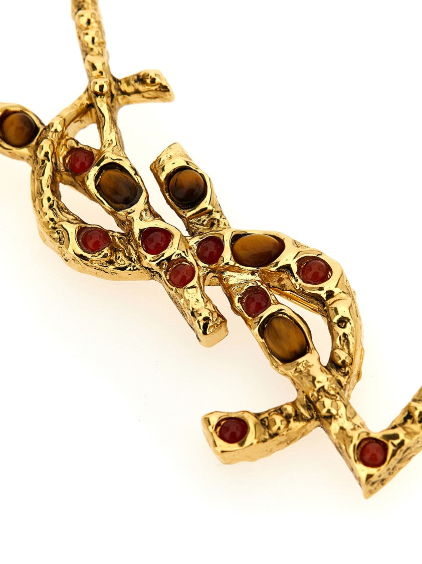 Saint Laurent Cassandra Brooch