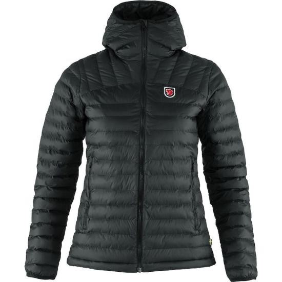 Fjallraven Kanken Lightweight Padded Jacket With Horizontal Quilting And Hood