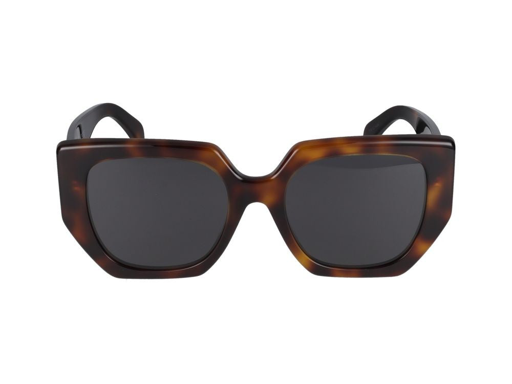Celine Oversized Square Tortoiseshell Celine Sunglasses