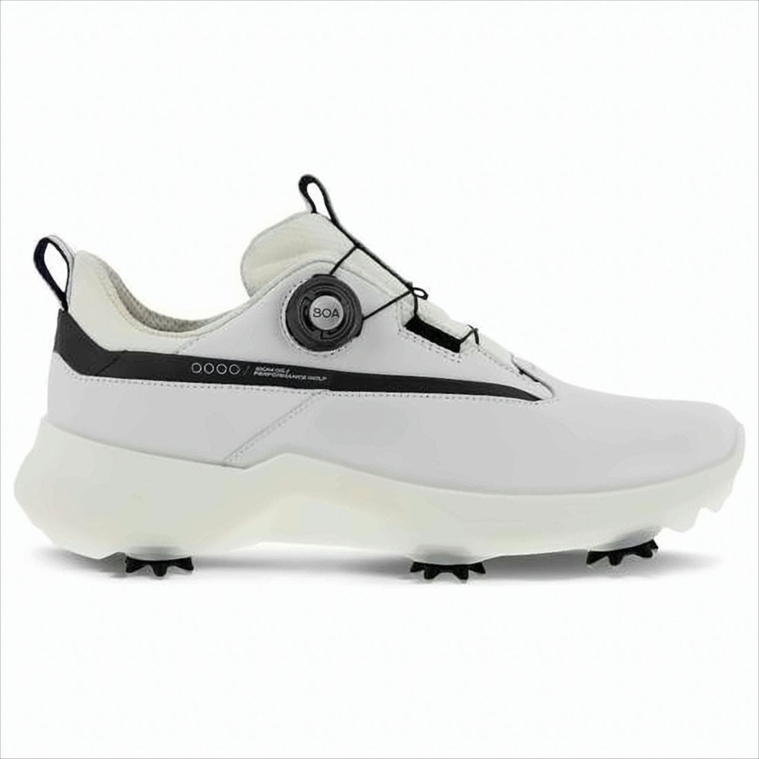 Ecco Modern White Sneakers With Dial Lacing