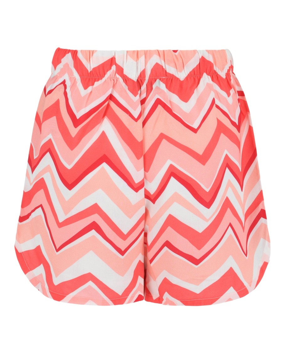 M Missoni Striped Dolphin Hem Shorts