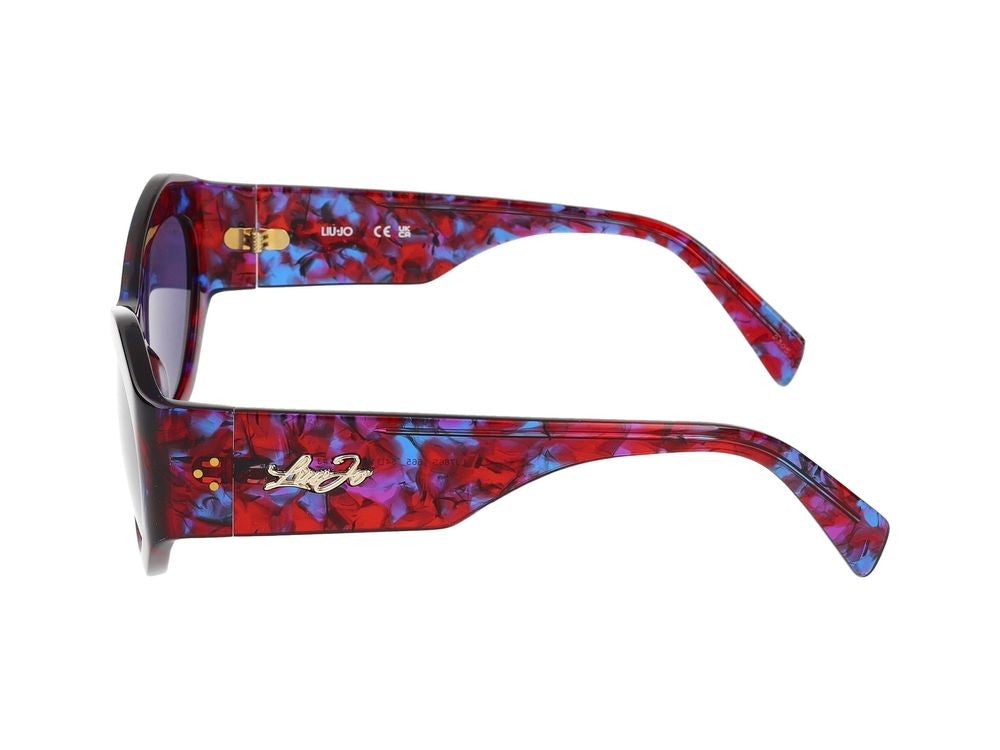Liu Jo Sunglasses Lj786s 665 Red Blue Tortoise 54/18/135