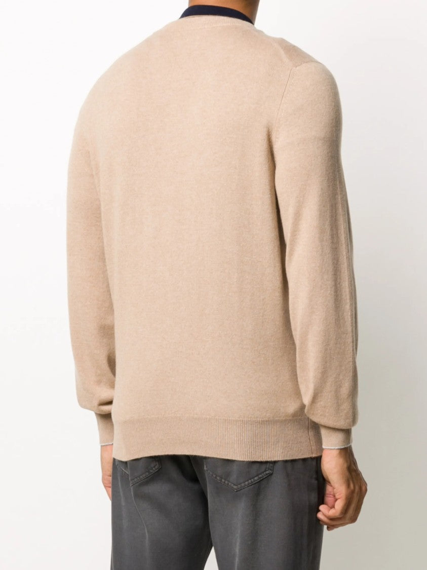 Brunello Cucinelli Finely Knit Pure Cashmere Crewneck Sweater