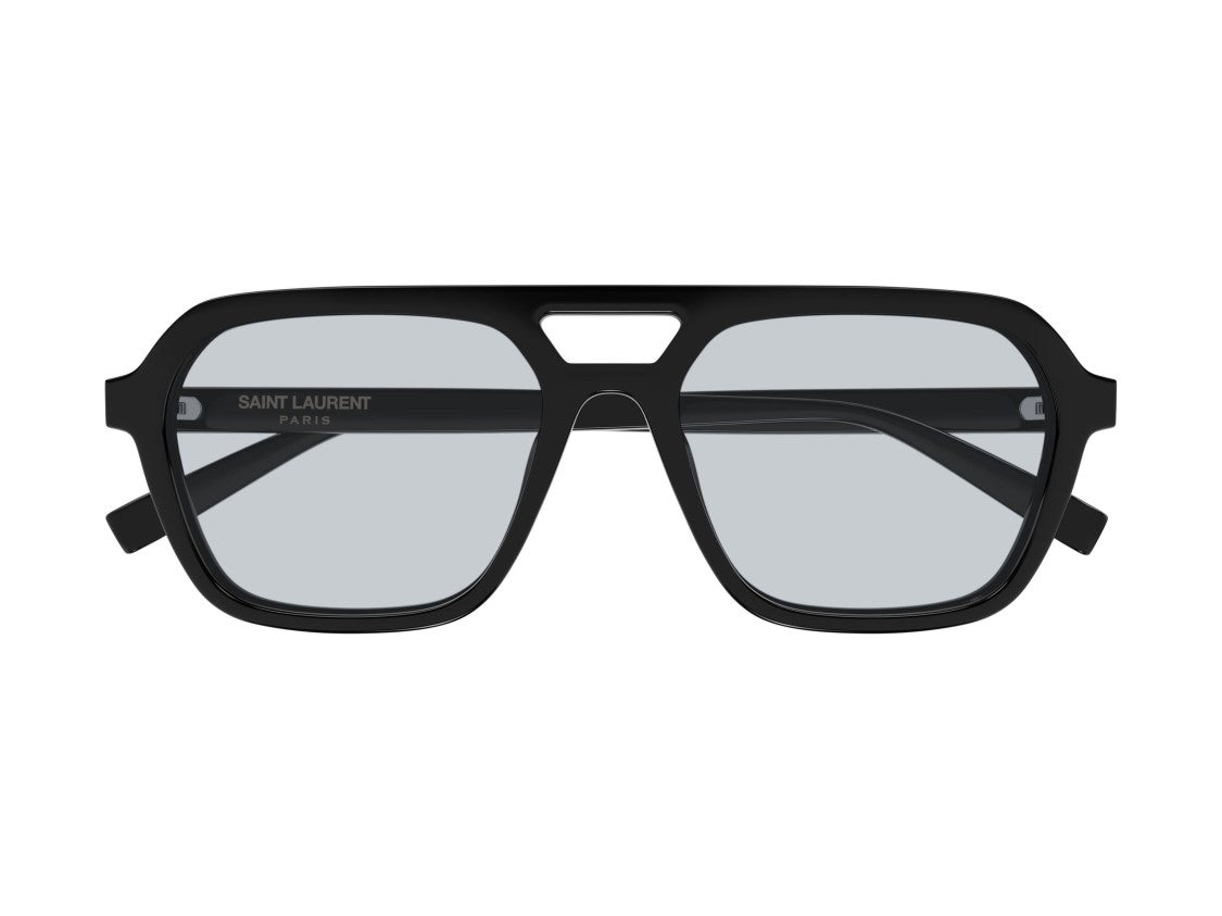 Saint Laurent Sl 905 Double-Bridge Oversized Square Sunglasses