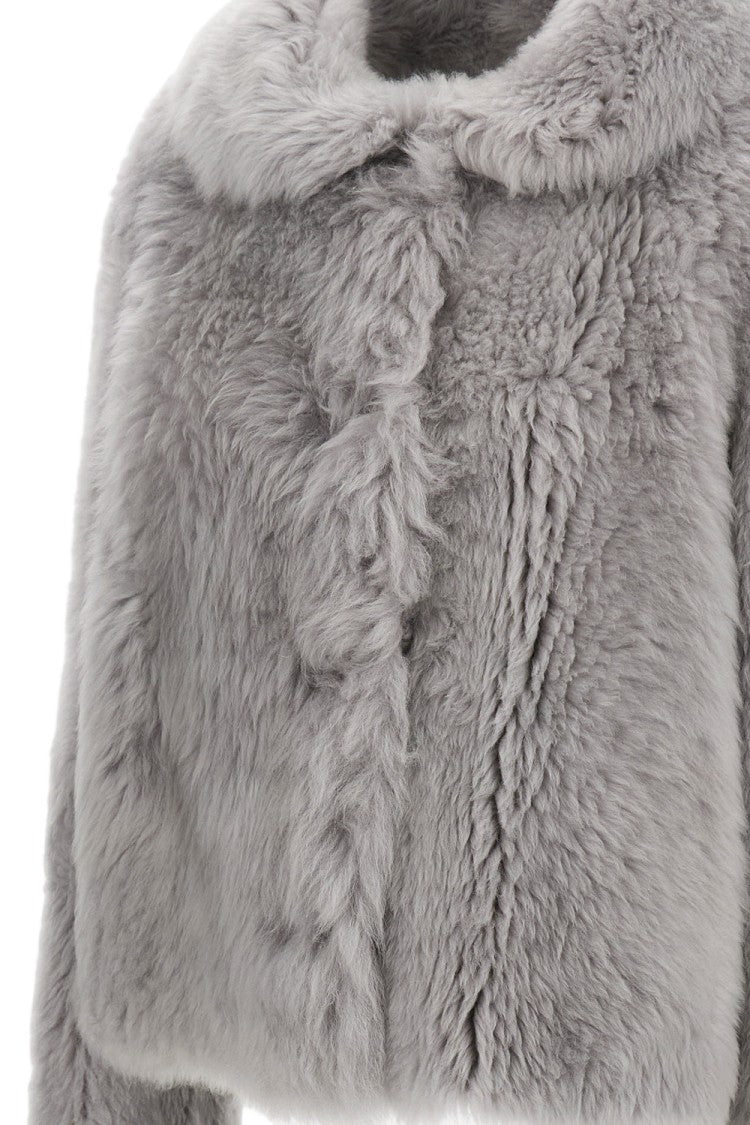 Desa 1972 Shearling Trapeze Jacket