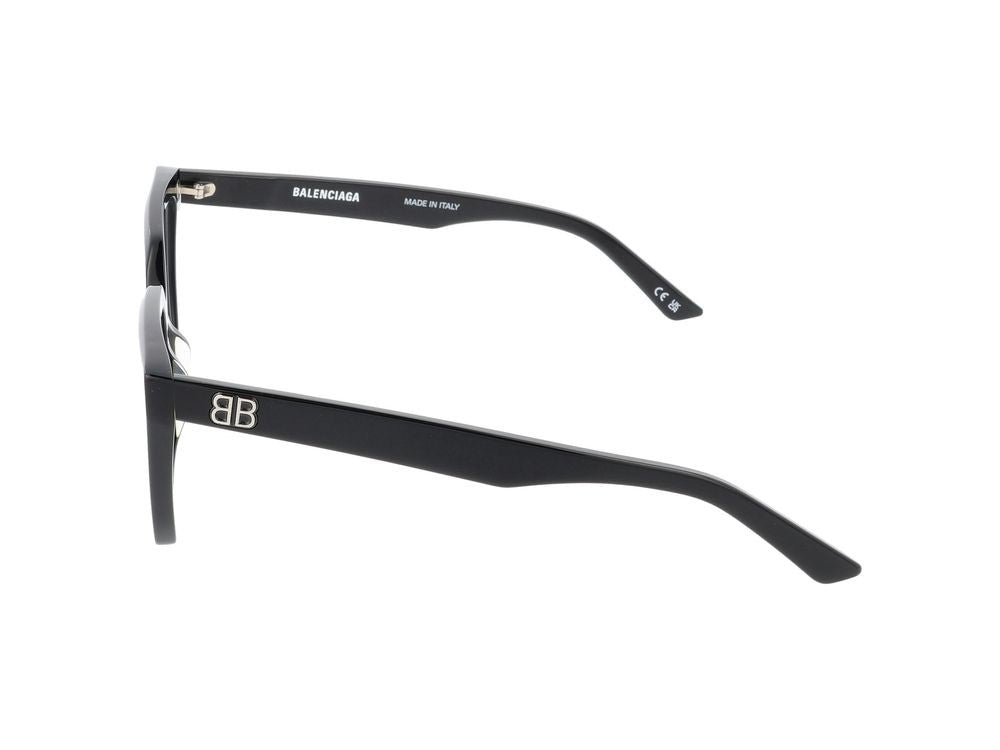 Balenciaga Eyeglasses Bb0130o 001 Black Black Transparent 53/17/145