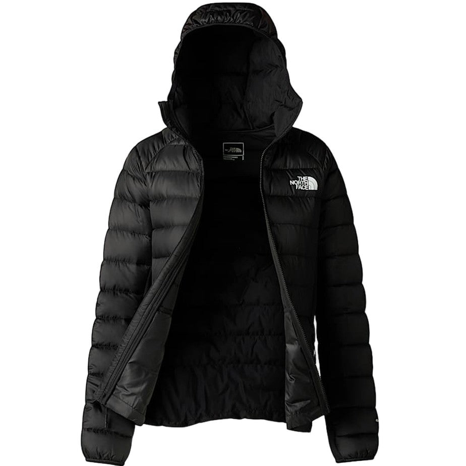 The North Face Quilted Hybrid Jacket With Fitted Silhouette And Hood