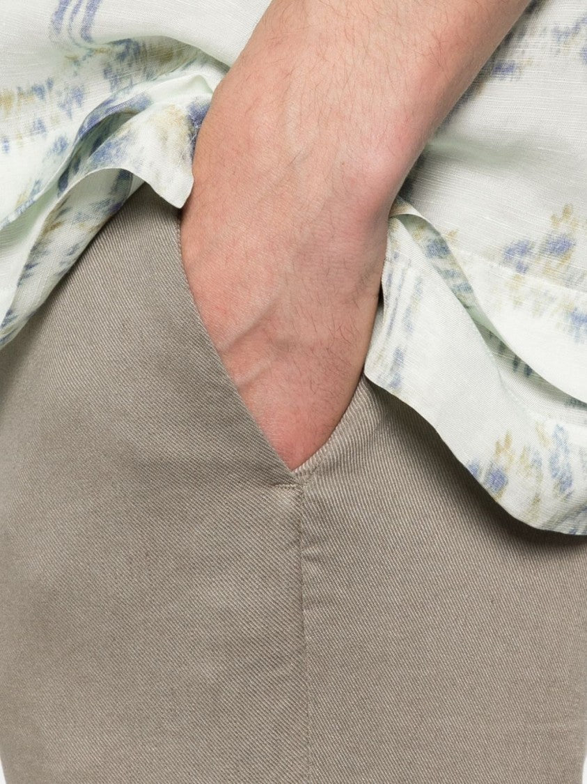 Jacob Cohen Button Fly Straight-Leg Pants With Tailored Finish