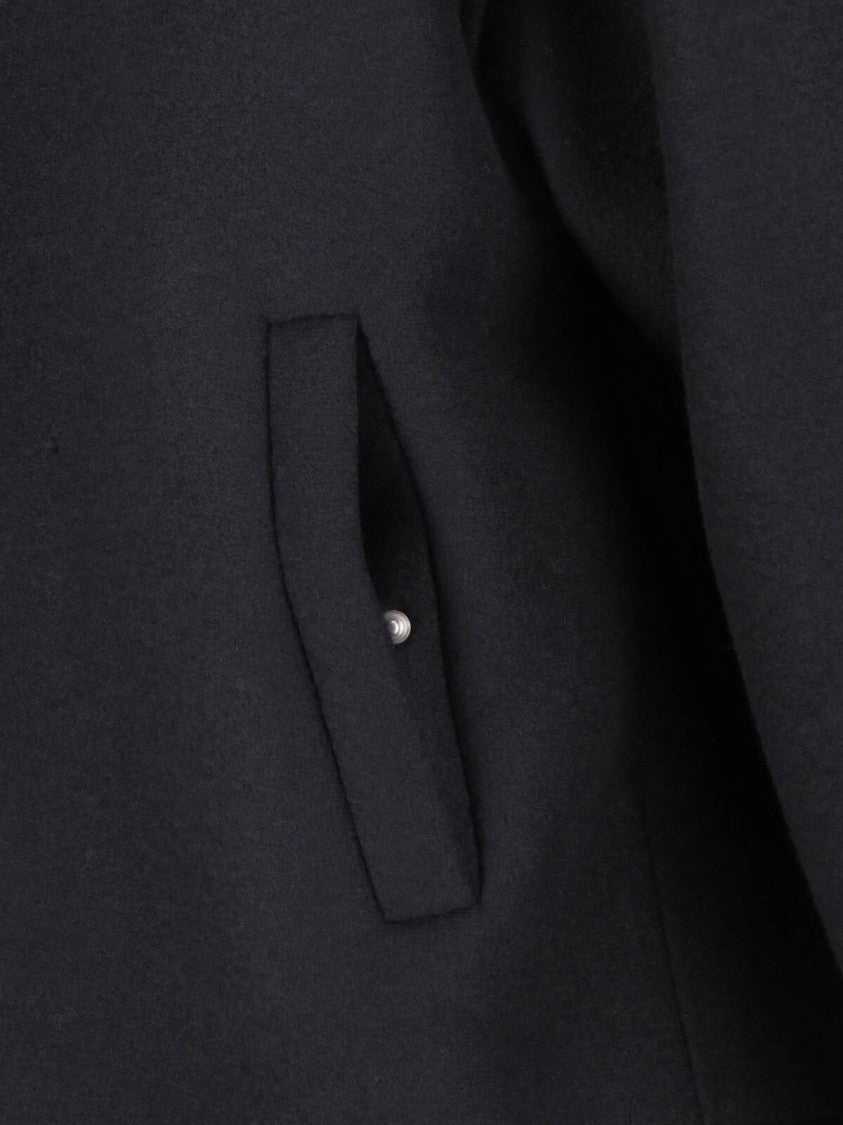 Laminar Zip-Up Hooded Jacket With Boxy Silhouette And Side Pockets