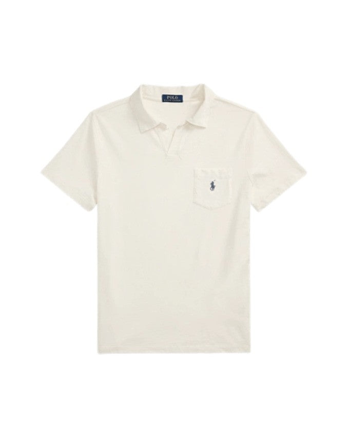Polo Ralph Lauren Cotton-Linen Blend Short-Sleeve Polo