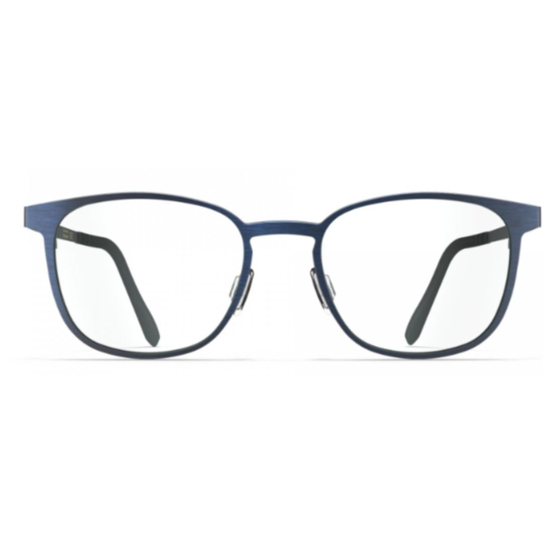 Blackfin Bf773 St. John Rectangular Titanium Sunglasses With Deep Blue Finish