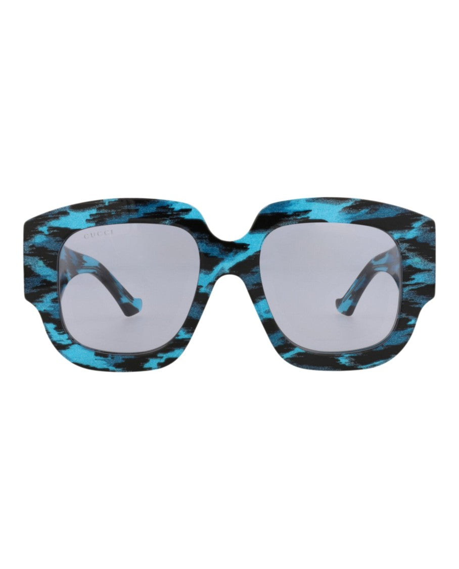 Gucci Square-Frame Recycled Acetate Sunglasses