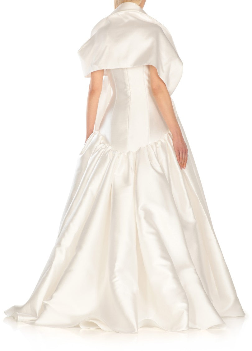 Solace London White Jazmine Maxi Dress