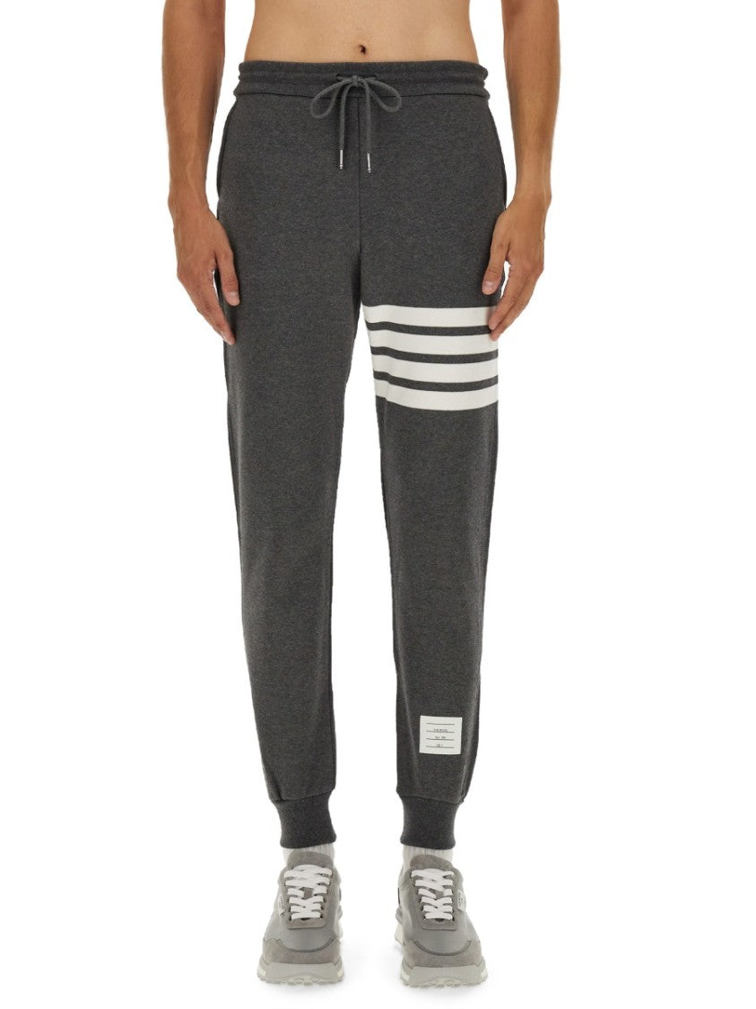 Thom Browne Classic Cotton Fleece Pants