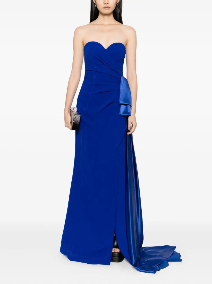 Saiid Kobeisy Strapless Long Dress