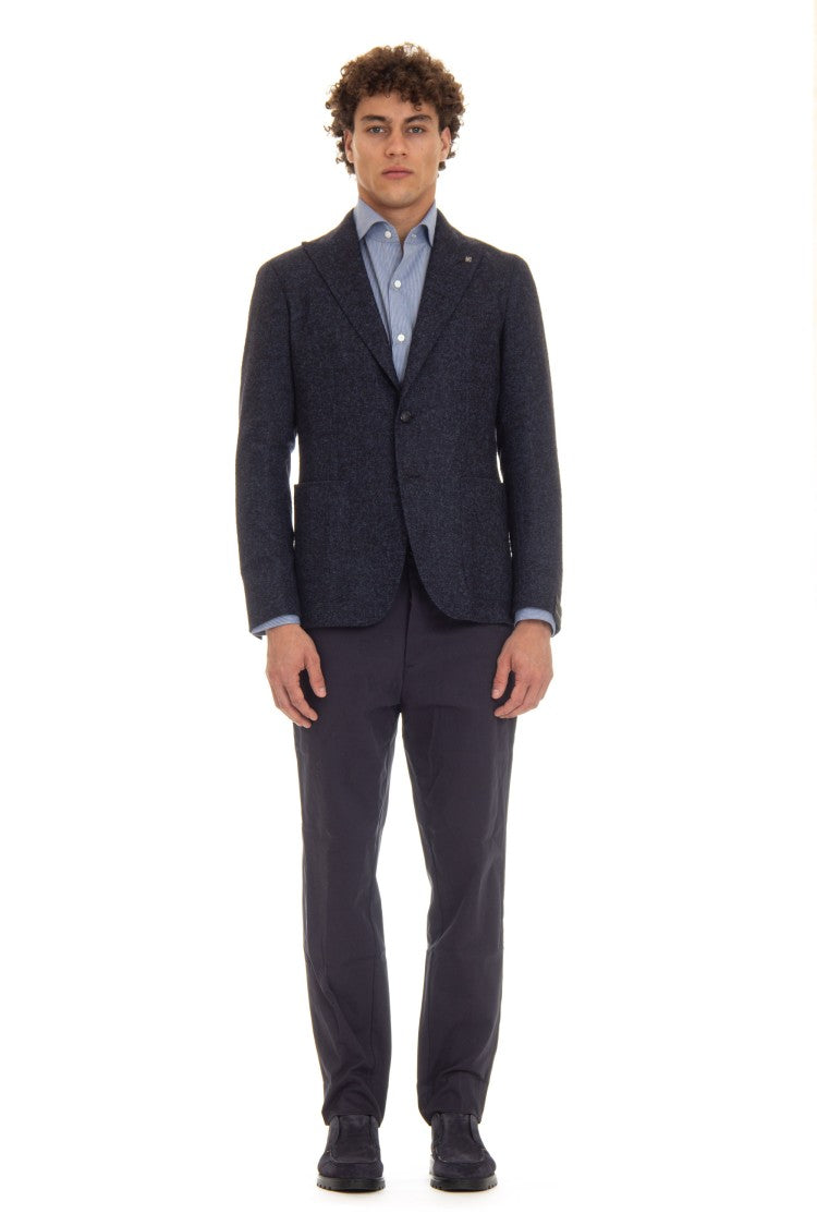Tagliatore Textured Wool Montecarlo Jacket