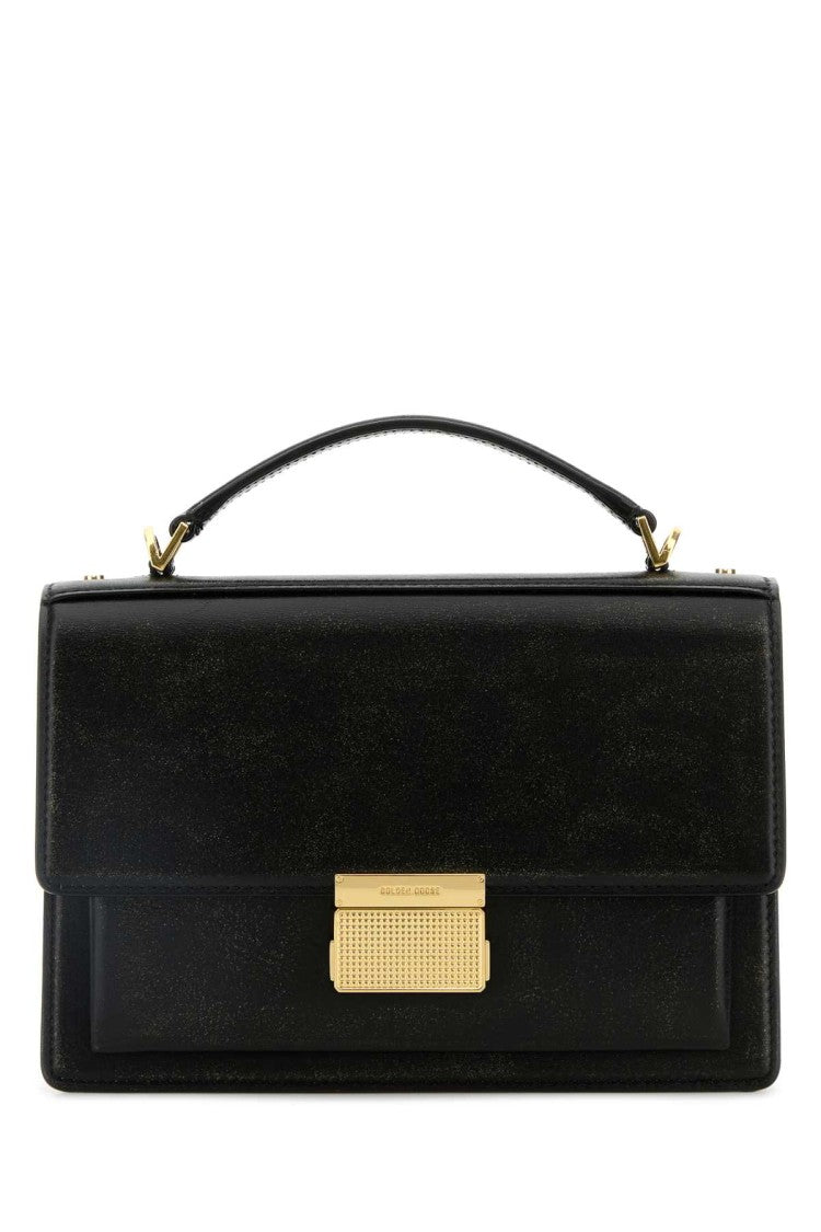 Golden Goose Black Leather Venezia Handbag