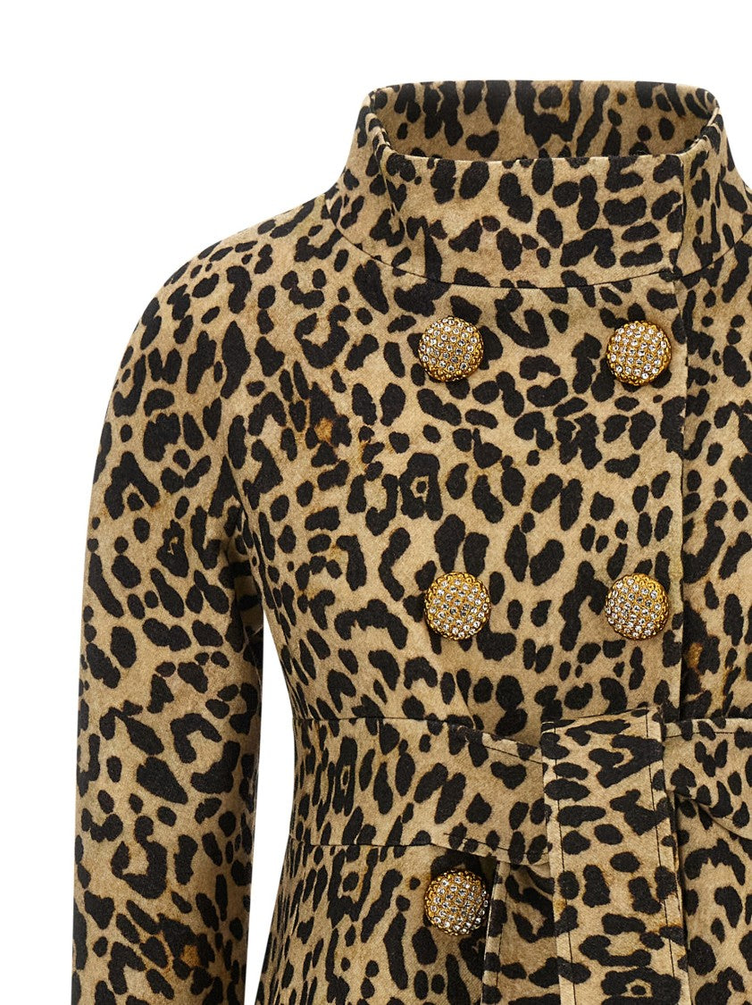 Valentino Garavani Coat  Animal Print Cloth