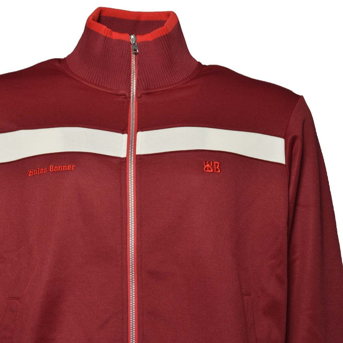 Wales Bonner Essence Jersey Jacket - Bordeaux