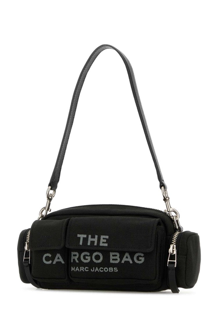 Marc Jacobs Black Canvas Shoulder Bag