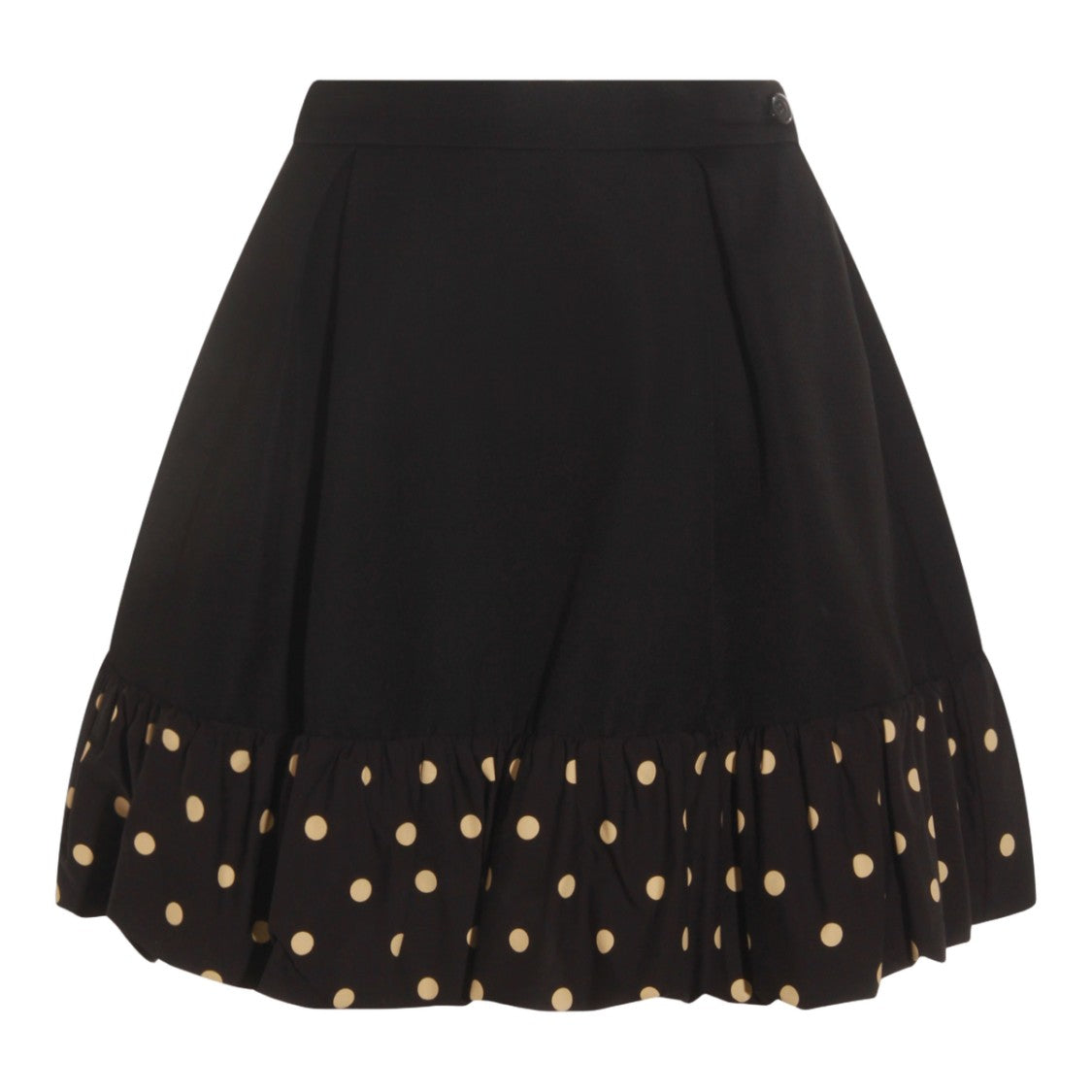 Moschino Flared Skirt With Ruffled Trim