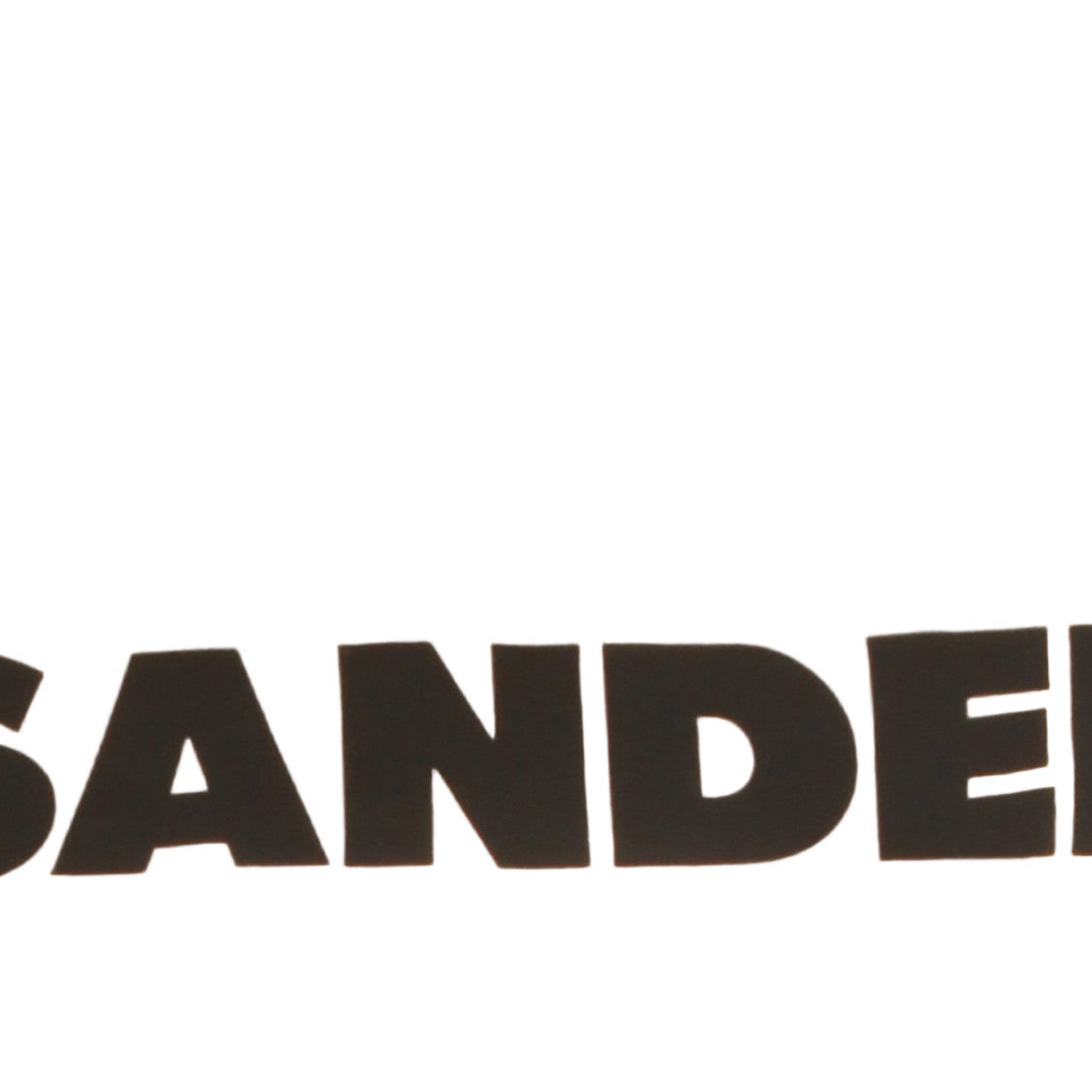 Jil Sander Relaxed-Fit Beige T-Shirt With Bold Lettering