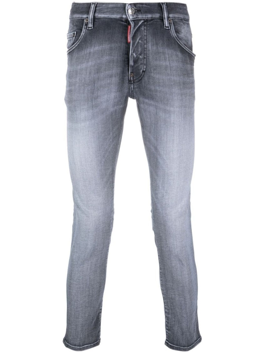 Dsquared2 Low-Rise Cropped Jeans