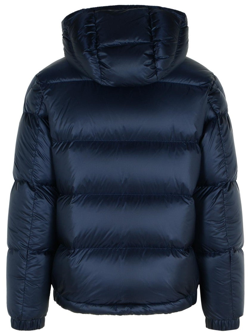 Moncler 'Rivau' Blue Polyamide Down Jacket