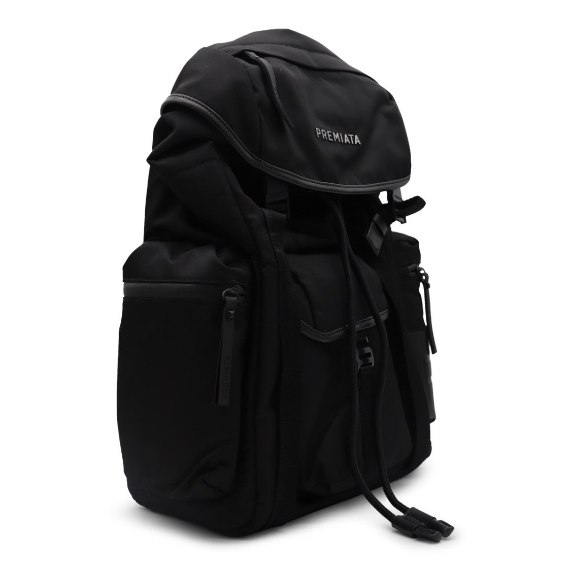 Premiata Black Nylon Backpack