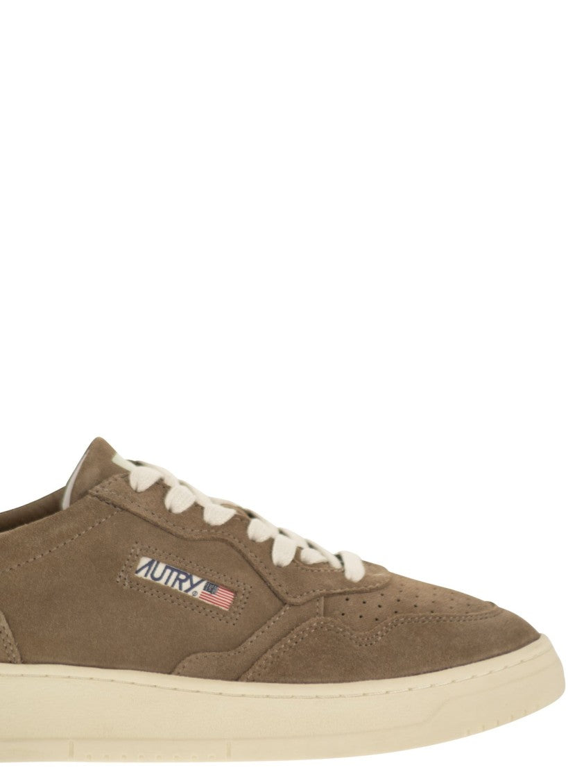 Autry Medalist Low - Suede Sneakers