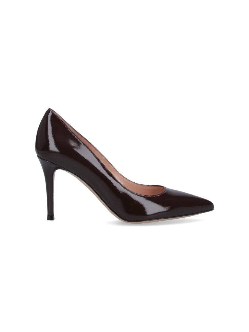 Gianvito Rossi "Gianvito 85" Pumps – Brown