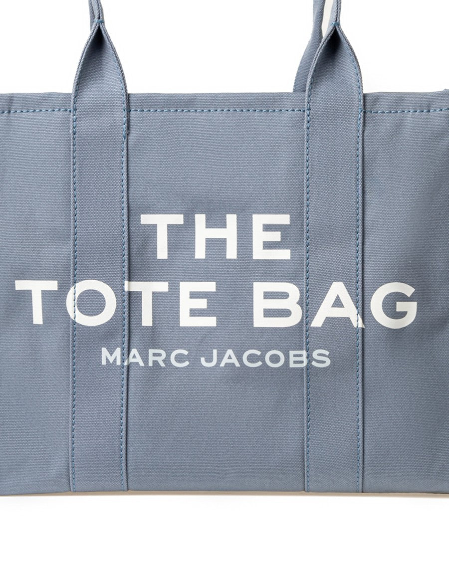 Marc Jacobs Logo-Printed Canvas Tote Bag With Spacious Interior