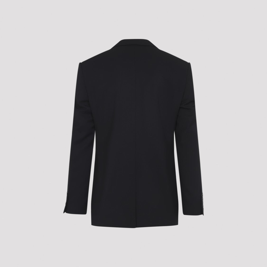 Balenciaga Tailored Black Wool And Cupro Blazer